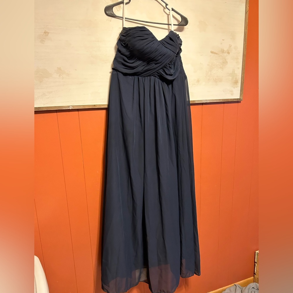Navy Bridesmaid Dress - Large